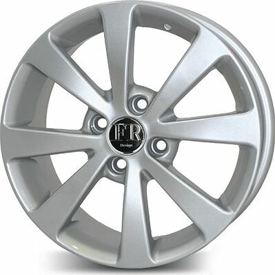 FR Replica KI5026 6x15 4x100 ET 48 Dia 54.1 White