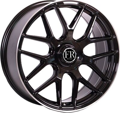 FR Replica MR5318 8.5x20 5x112 ET 38 Dia 66.6 BL