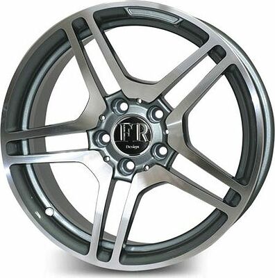 FR Replica MR87 8.5x18 5x112 ET 48 Dia 66.6 GMF