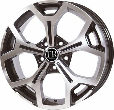 FR Replica RN5409 6.5x17 5x114.3 ET 50 Dia 66.1 BMF