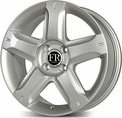 FR Replica RN676 6.5x16 4x100 ET 37 Dia 60.1 Silver