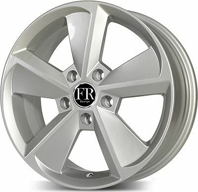 FR Replica SK61 6.5x16 5x112 ET 50 Dia 57.1 Silver