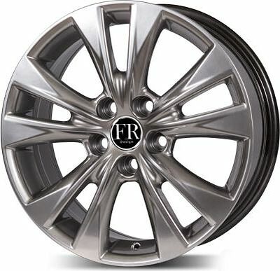 FR Replica TY130 7x17 5x114.3 ET 39 Dia 60.1 Silver