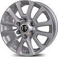 FR Replica TY182 7.5x18 6x139.7 ET 25 Dia 106.2 Silver