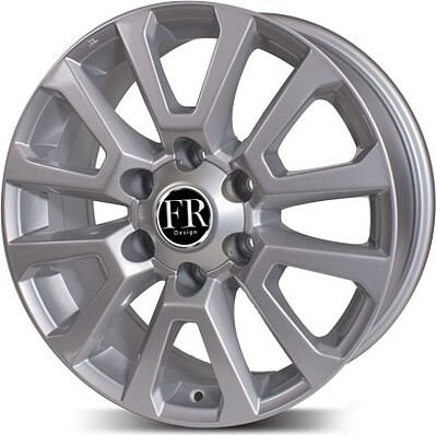 FR Replica TY182 7.5x18 6x139.7 ET 25 Dia 106.2 Silver