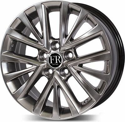 FR Replica TY222 7x17 5x114.3 ET 45 Dia 60.1 Silver