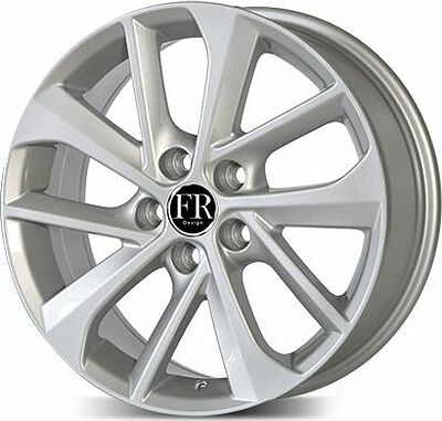 FR Replica TY5110 7x17 5x114.3 ET 45 Dia 60.1 Silver