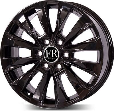 FR Replica TY5558 8x20 6x139.7 ET 60 Dia 95.1 Black