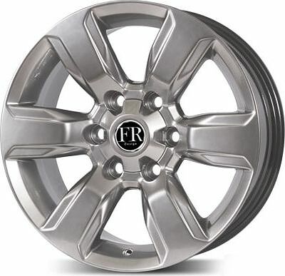 FR Replica TY6045 7.5x17 6x139.7 ET 25 Dia 106.2 Silver