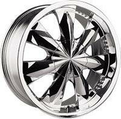 Futek F-341 8.5x20 5x127 ET 15 Dia 87.2 Chrome