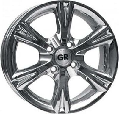 GR A 609 6x14 4x98 ET 38 Dia 58.6 хром