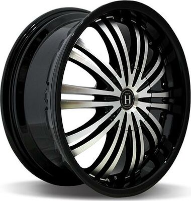 Harp Y-01 7.5x18 5x114.3 ET 40 Dia 72.6 glossy-black__machined-face__glossy-black-lip