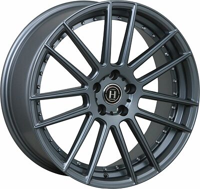 Harp Y-07 8.5x20 5x114.3 ET 40 Dia 74.1 gunmetal-gray