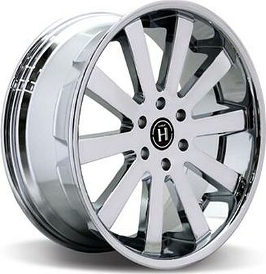 Harp Y-10 9.5x22 6x139.7 ET 30 Dia 78.1 chrome