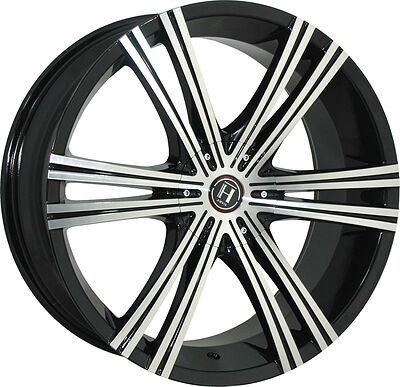 Harp Y-28 8.5x20 5x114.3 ET 40 Dia 74.1 glossy-black__machined-face