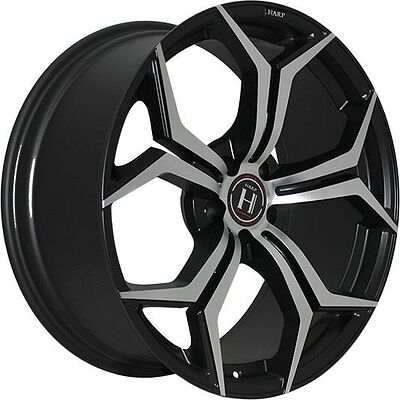 Harp Y-50 9x20 5x112 ET 25 Dia 66.56 satin-black-machined