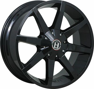 Harp Y-651 8.5x20 5x114.3 ET 38 Dia 72.6 gloss-black-w__clear-coat