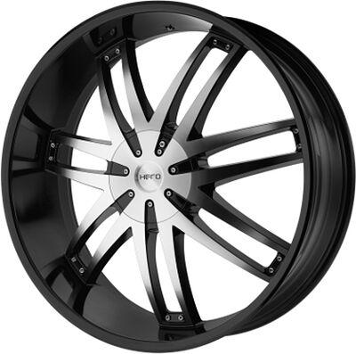 Helo HE868 9.5x22 5x130 ET 38 Dia 72.62 Black/Machined