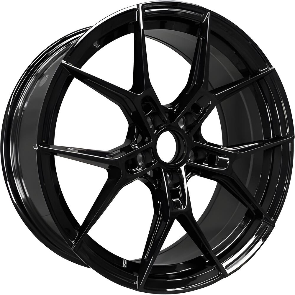 Hengde 5063 11x22 5x112 ET 40 Dia 66 Gloss Black