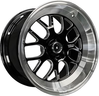 Hengde 7009 8x18 5x120 ET 20 Dia 72 Black Milling