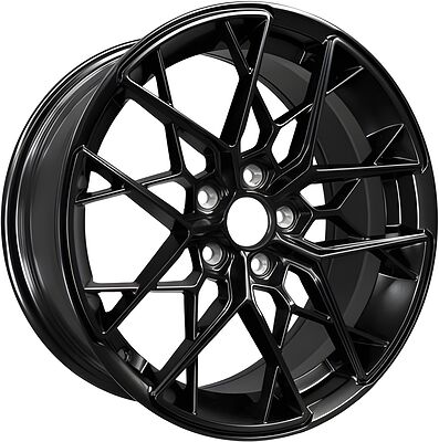 Hengder F5152 7x17 5x108 ET 38 Dia 73 Black matt