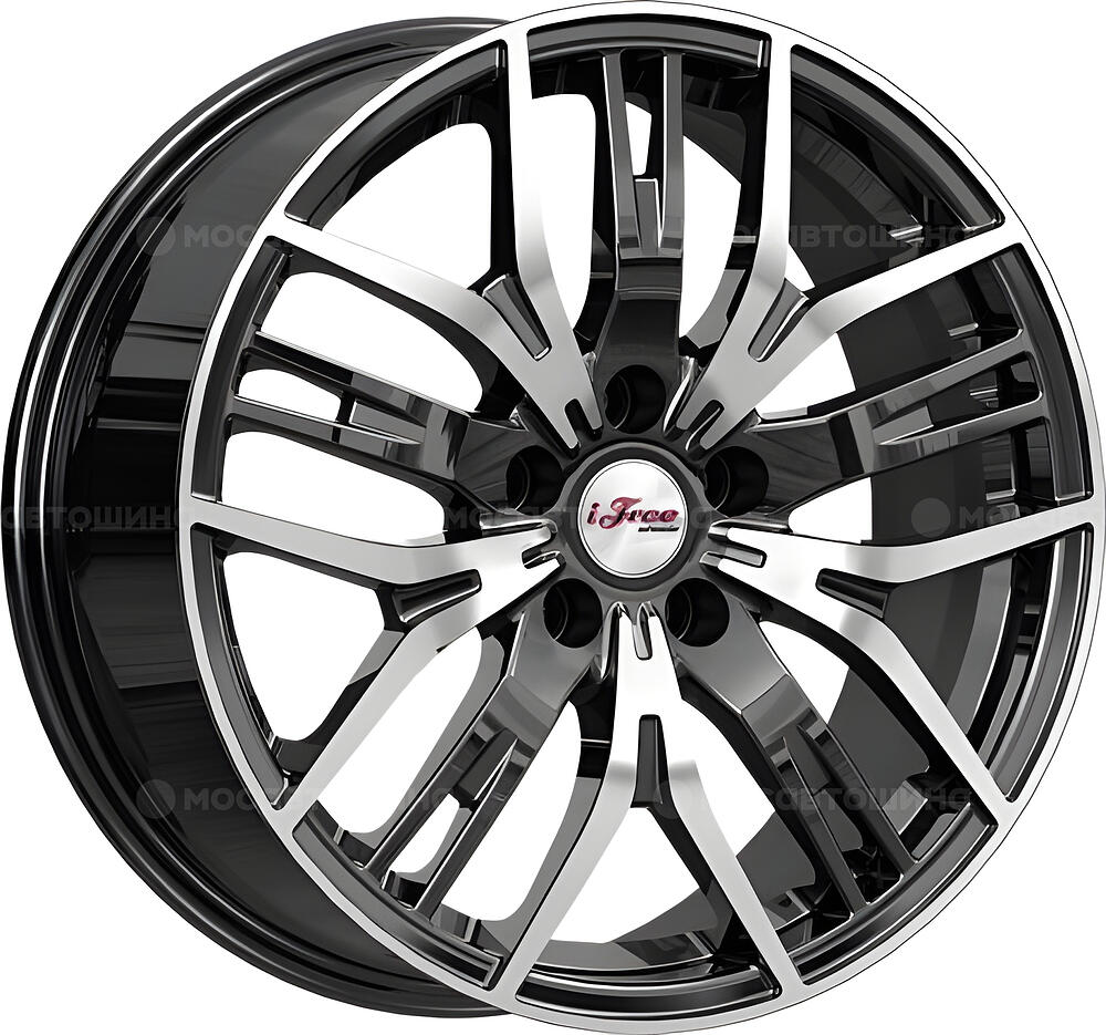 iFree Аскет 7x17 5x108 ET 40 Dia 65.1 блэк джек