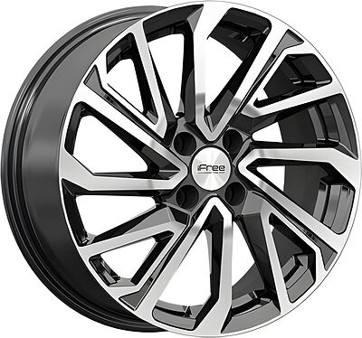 iFree Неом (Vesta) (КС1172) 6.5x16 4x100 ET 50 Dia 60.1 Алмаз черный