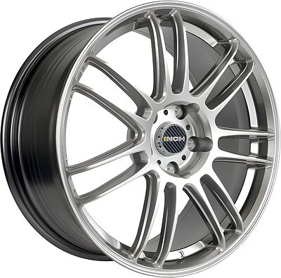 Inch FA8535 7x18 5x114.3 ET 45 Dia 60.1 Gloss Black Machined Face