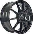 Inch FA8537 6.5x17 5x108 ET 43 Dia 65.1 Full Black Round