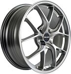 Inch FA8538 7x17 4x100 ET 43 Dia 60.1 Hyper Black 5