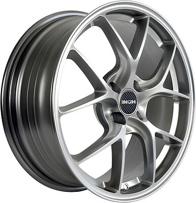 Inch FA8538 7x17 4x100 ET 43 Dia 60.1 Hyper Black 5