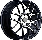 Inch FA8541 7x17 5x100 ET 48 Dia 56.1 Gloss Black Machined Face Inch FA8541 7x17 5x100 ET 48 Dia 56.1 Gloss Black Machined Face