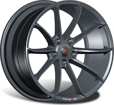 Inforged IFG18 8x18 5x114.3 ET 35 Dia 67.1 Black Machined