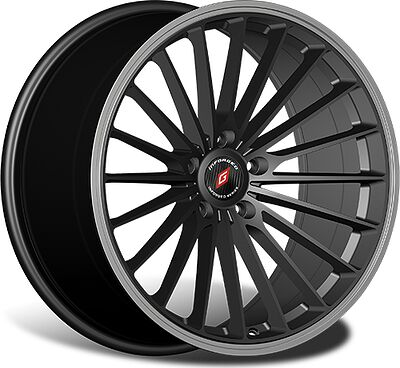 Inforged IFG36 8.5x19 5x108 ET 45 Dia 63.3 Black Machined Lip