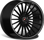 Inforged IFG36 8.5x20 5x112 ET 32 Dia 66.6 Matt Black Undercut Lip