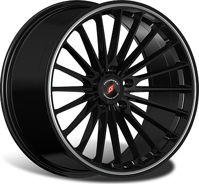 Inforged IFG36 8.5x19 5x112 ET 32 Dia 66.6 Matt Black Undercut Lip