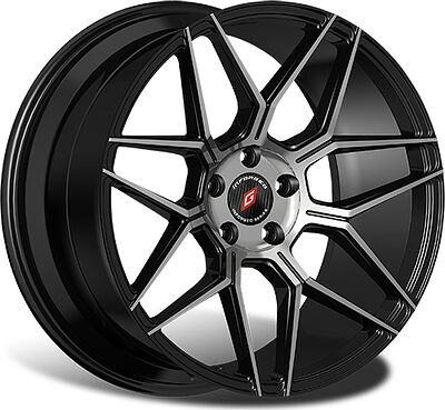 Inforged IFG38 8x18 5x108 ET 45 Dia 63.3 Black Machined