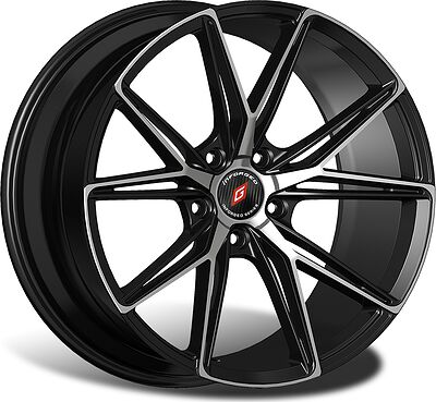 Inforged IFG49 8x18 5x110 ET 45 Dia 63.3 Black Machined