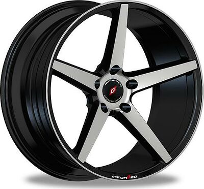 Inforged IFG7 8.5x19 5x108 ET 45 Dia 63.3 Matt Black Machined