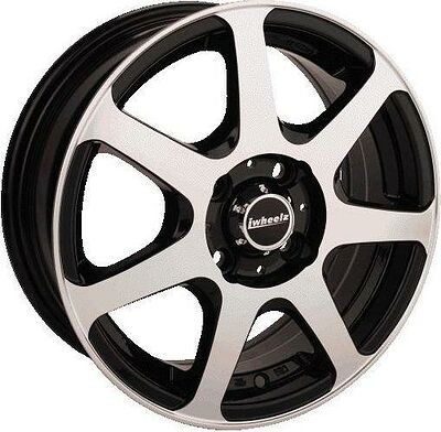 Iwheelz Traffic 4.5x13 4x114.3 ET 45 Dia 69.1 BMF