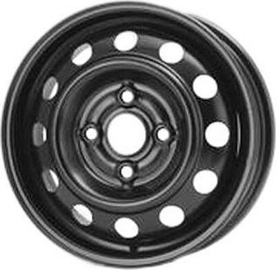 KFZ 2491 4x13 4x100 ET 46 Dia 54 black