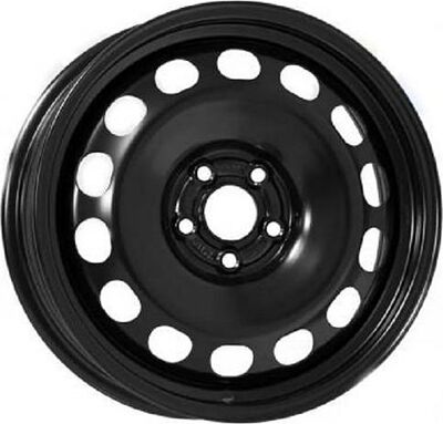 KFZ 6664 6x16 5x100 ET 35 Dia 57.1 Black