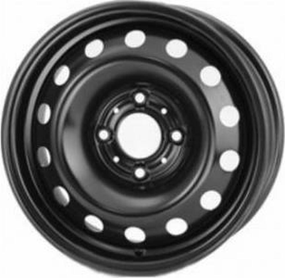KFZ 7775 6x15 4x100 ET 40 Dia 60 black