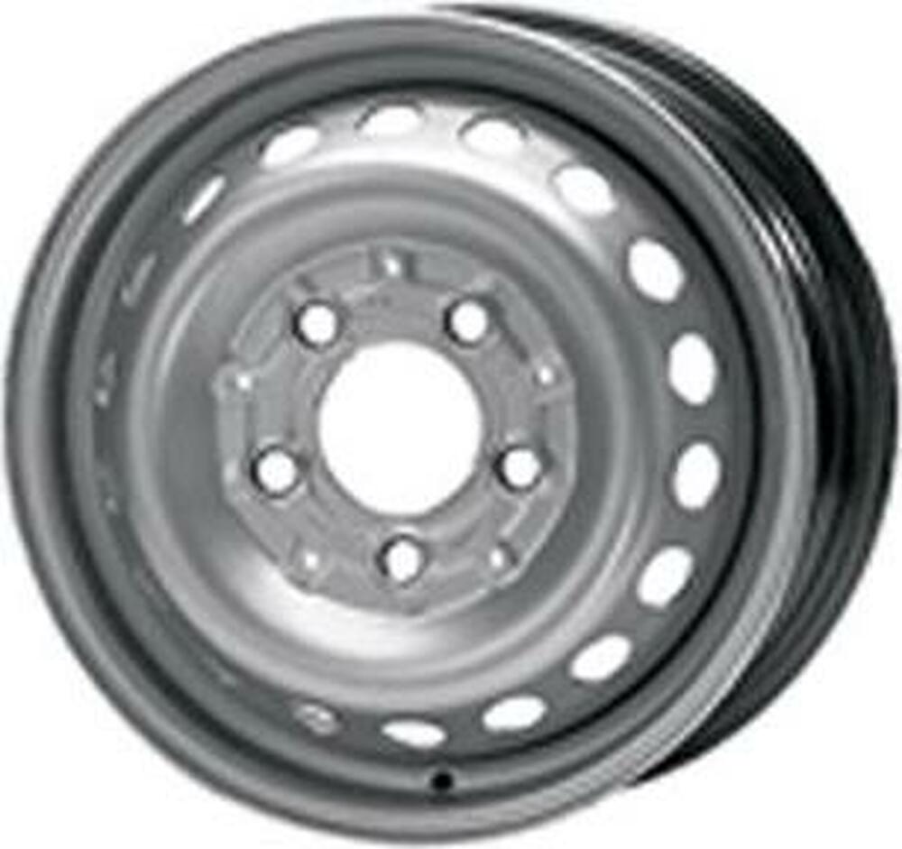 KFZ 9118 6.5x16 5x160 ET 60 Dia 65 silver