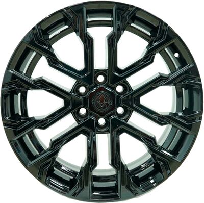 Khomen Wheels AZIMUT 2205 (EscaladeTahoe) 9x22 6x139.7 ET 28 Dia 78.1 Black