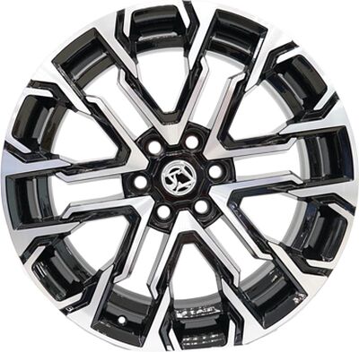 Khomen Wheels AZIMUT 2205 (EscaladeTahoe) 9x22 6x139.7 ET 28 Dia 78.1 Black-FP