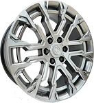 Khomen Wheels AZIMUT 2205 (QX80/Patrol) 9x22 6x139.7 ET 25 Dia 77.8 Dark Chrome