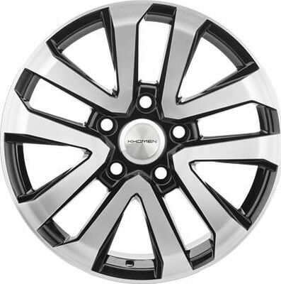 Khomen Wheels KHW1203 (LC200) 8.5x20 5x150 ET 58 Dia 110.1 Black-FP