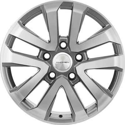 Khomen Wheels KHW1203 (LX570/LC100) 8.5x20 5x150 ET 60 Dia 110.1 Gray-FP