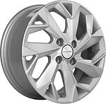 Khomen Wheels KHW1402 (Accent/Getz/i20) 5.5x14 4x100 ET 38 Dia 67.1 F-Silver